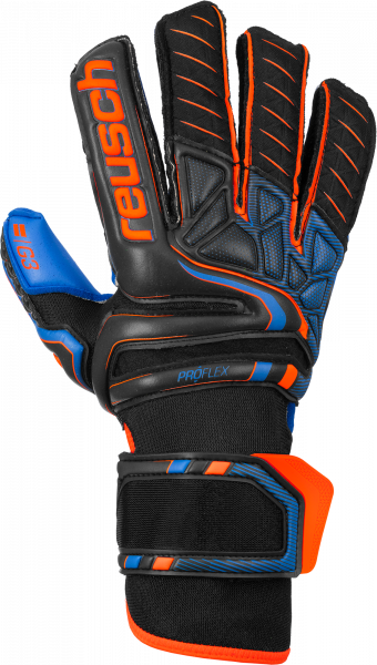 Reusch Attrakt Pro G3 5070955 7083 black blue orange front